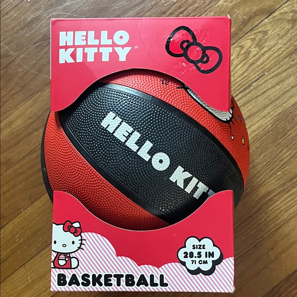 NIB!!! Hello Kitty Red and Black Size 28.5”Basketball